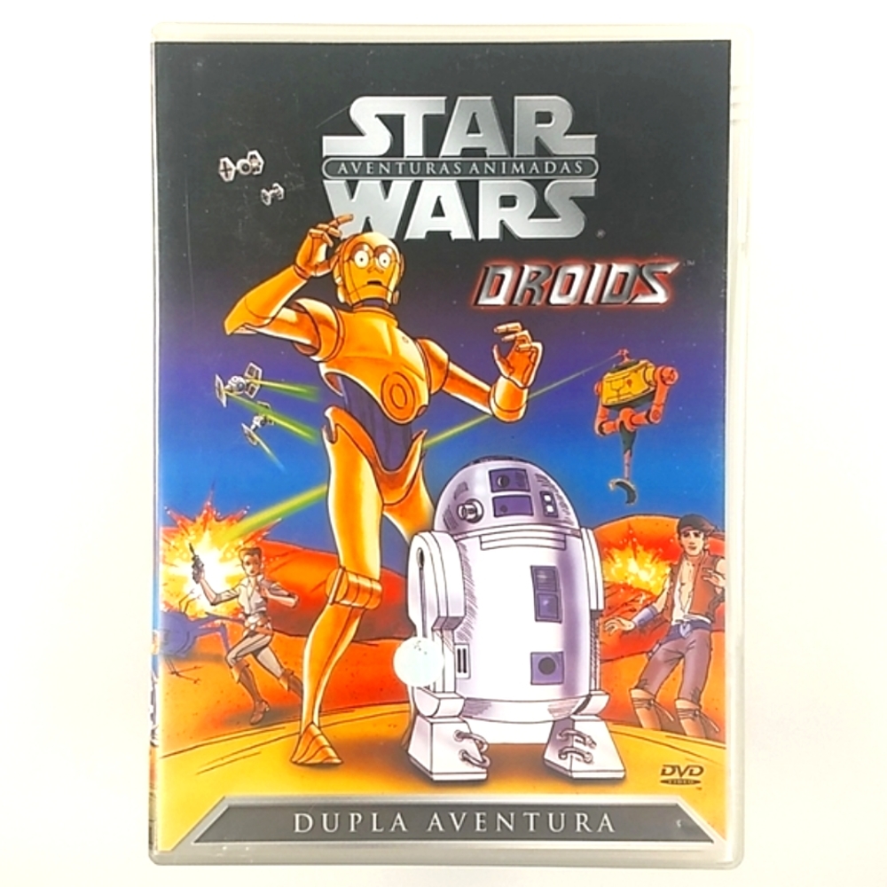 Brazilian Star Wars Animated Adventures: Droids The Animated Series, 2 Ep DVD